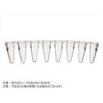 BMSC0200240 8連PCRチューブ ロープロファイル 0.1ml ホワイト BMSC0200240シリーズ ビーエム機器
