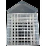BMSC0200557 81-place Freezer Rack w/ lid， slotted base， Clear BMSC0200557シリーズ ビーエム機器