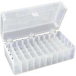 BMSC0200559 50-place Freezer Rack w/ hinged lid， Clear BMSC0200559シリーズ ビーエム機器