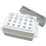 R-2020-1 0.5/1.5/2.0mlチューブ用クーラーラック 白 R-2020-1シリーズ ビーエム機器