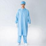 FH207C-02 5L 防塵コート 5L センターファスナー、スタンドカラー FH207Cシリーズ 東洋リントフリー