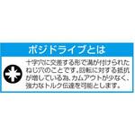 [Pozidriv]ドライバー(絶縁) EA557SVシリーズ エスコ