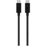 F2CD084BT0.5MBK Thunderbolt3ケーブル(USB-C to USB-C)(100W)(0.5m) BELKIN(ベルキン)