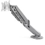 ARMSLIMDUOS モニターアーム/クランプ ・グロメット 固定式/2画面/最大32インチ/耐荷重各8kg/VESA対応/多関節/高さ調整可能/2x USB 2.0 & 2x 3.5mmオーディオ内蔵/シルバー/2画面 PC パソコン ディスプレイアーム StarTech.com
