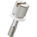 ローレットツマミ Fタイプ/ニッケル/衝撃吸収ナイロン 廣杉計器