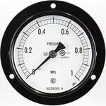 普通形圧力計(Φ75)埋込形D枠(取付穴) AC15-271シリーズ 長野計器