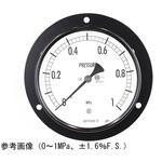 普通形圧力計(Φ100)埋込形D枠(取付穴) AE15-231シリーズ 長野計器