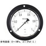 普通形圧力計(Φ100)埋込形D枠(取付穴) AE15-241シリーズ 長野計器
