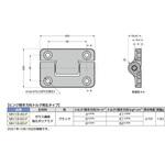 MH18-80-F 樹脂製ワンウェイトルクヒンジ LAMP(スガツネ)