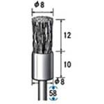 ワイヤーブラシ ステンレス ナカニシ(NSK) 筒型・筆型・エンド型ブラシ