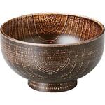 耐熱木目汁椀 和美作日