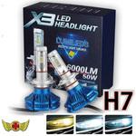 MM13-0047-BL-2 X3 H7 LEDヘッドライト 25W 6000LM 防水 ブルー MAD MAX(マッドマックス) 1セット(2個)  MM13-0047-BL-2 - 【通販モノタロウ】