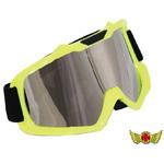 オートバイ用 ゴーグル TYPE1 シルバーミラーシールド UVカット