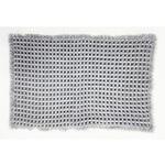 7016 ワッフルバスマット 35×50cm グレー マルナカ