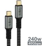 USB4対応240W Type-Cケーブル JTT