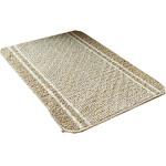 6440 日本製バスマット：コットンライン 45×60cm ベージュ マルナカ