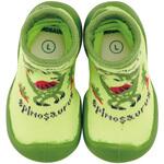 BSSHL4 ソックスシューズ L ディノサウルスピクチャーブック スケーター