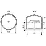 M10 クロ タケネフランジナットキャップ 大阪魂