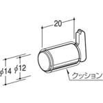ガラス棚板用EL柱ダボ 10個入り ROYAL(ロイヤル)