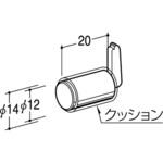 SUS-ELSC-12 ガラス棚板用ステンレスEL柱ダボ 10個入り ROYAL(ロイヤル)