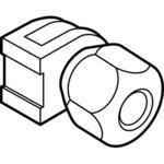 パイプロッカー 10個入り ROYAL(ロイヤル)[建築金物]