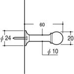 ロコボール20 ROYAL(ロイヤル)[建築金物]
