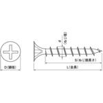 4.2X65 ブラック (+)コーススレッドラッパ 大阪魂