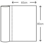 P020201 CMLペーパーシーツ非防水C 60×80cm ピンク 4本 厚手タイプ CML