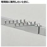 水平イボ付ダブルフック アイリスオーヤマ