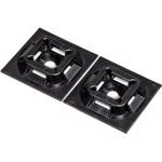 マウントベース アクリル系粘着テープ付き 耐候性黒 PANDUIT(パンドウイット)