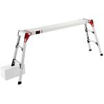 天板・脚部新伸縮式足場台 スノコ式足場台 DSL 長谷川工業