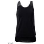 G-Fit エアSTRETCH タンクトップ ブラック S ツインズ
