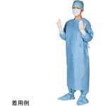 24514 HQサージカルガウン 3L マスク付 1箱 52枚入 日昭産業