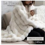 1195990140910 ラピアスプレミアム 寝具 ハーフケット アイボリー 100×140cm イケヒコ・コーポレーション