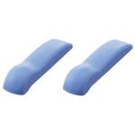 592-074 ひじ掛け先端グリップF ブルー 2個入り Aron(アロン化成)