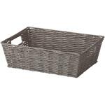 アメニティ収納バスケット 265×165×70mm ブラウン ちどり産業