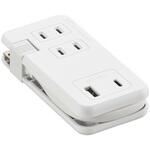 モバイルUSBタップ くるっと収納 オーム電機