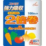 エルモア強力吸収キッチンタオル2倍巻4R カミ商事