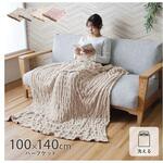 シュクル 寝具 ハーフケット グレー 100×140cm イケヒコ・コーポレーション