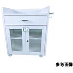 セレクトワゴン フック付タオル掛け付き アズワン