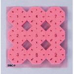 ダブルチェッカー 9ブロック 1ケース 30シート×4箱入 ホギ