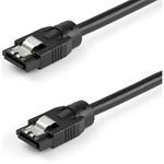 SATAラウンドケーブル ラッチ付きシリアルATAケーブル 6Gbps対応 StarTech.com