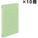 まとめ買いセット(10冊入り) フラットファイル(樹脂製とじ具) A4縦 コクヨ