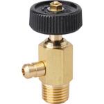 黄銅製管継手 ニードル式ミニチュアバルブ AMF エアー抜きバルブ  