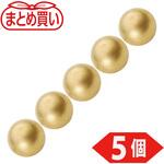 まとめ買い ネオジム磁石(ボール型) ゴールドメッキ TRUSCO