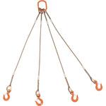 玉掛けワイヤロープスリング Wスリング (4本吊りタイプ) TRUSCO