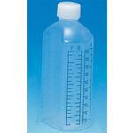 107050 プリント目盛瓶 青目盛 200mL 80本入 シンリョウ