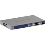 GS728TXUP ギガ24P SFP+x4 PoE++クラウドスイッチ NETGEAR