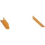 VES-TKSET 中量キャビネットVES型用転倒防止金具 TRUSCO