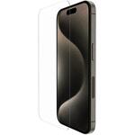 SFA097ec iPhone15P用ウルトラガラス抗菌保護フィルム BELKIN(ベルキン)